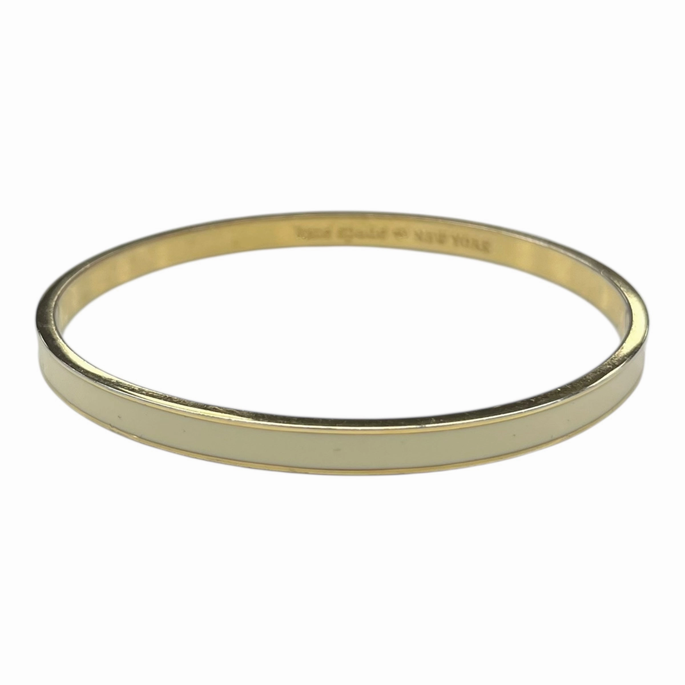 Bracelet Designer By Kate Spade In Cream