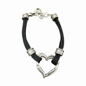 Bracelet Other By Brighton In Black & Silver
