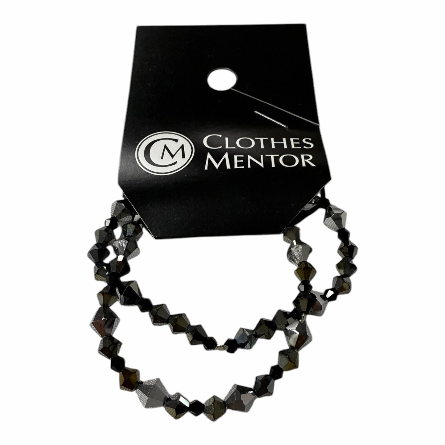 Bracelet Other By Cme In Black & Grey, Size:02 Piece Set