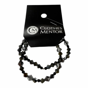 Bracelet Other By Cme In Black & Grey, Size:02 Piece Set