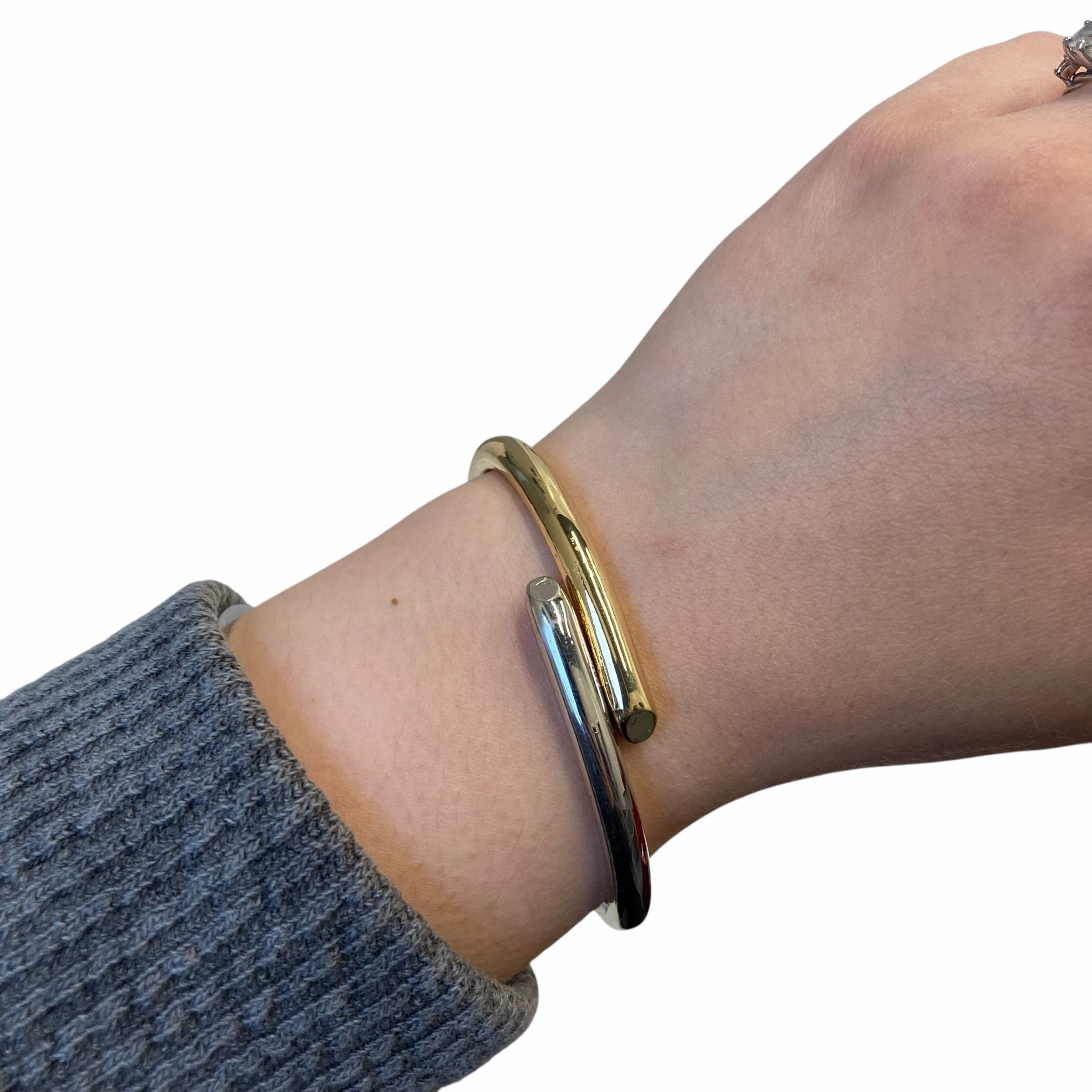 Bracelet Other In Gold & Silver