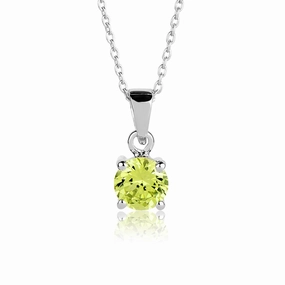 Brilliant Birthstones Pendant August