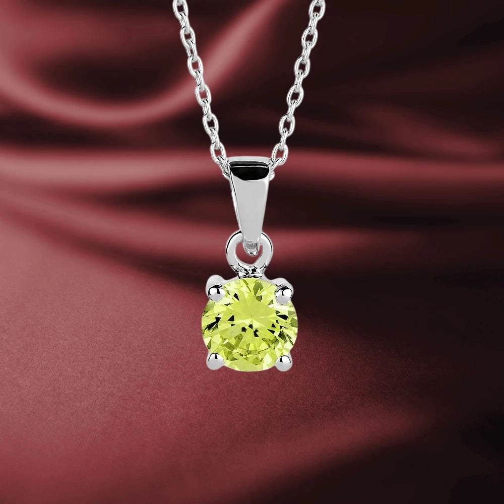 Brilliant Birthstones Pendant August