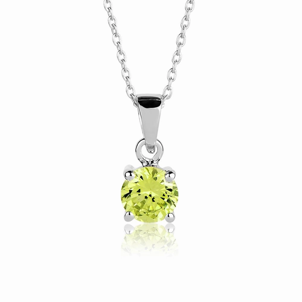 Brilliant Birthstones Pendant August