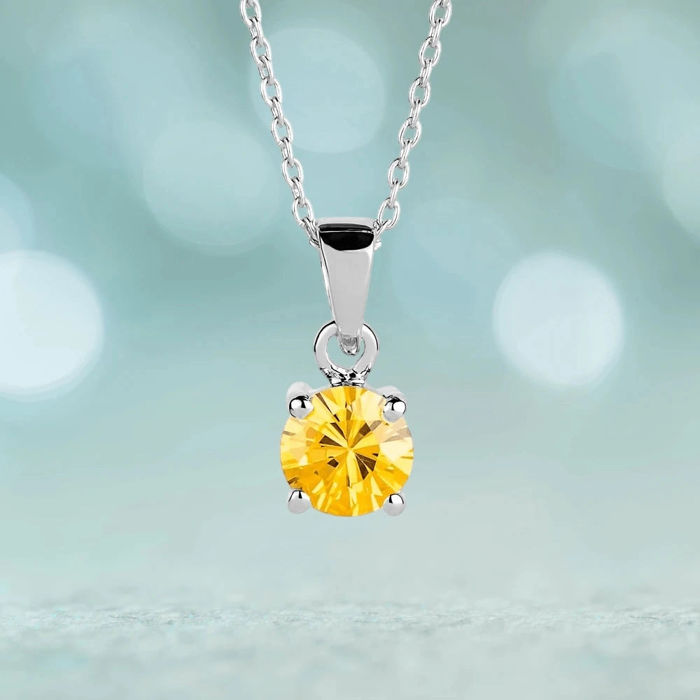 Brilliant Birthstones Pendant November