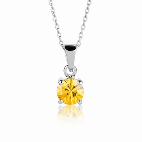 Brilliant Birthstones Pendant November