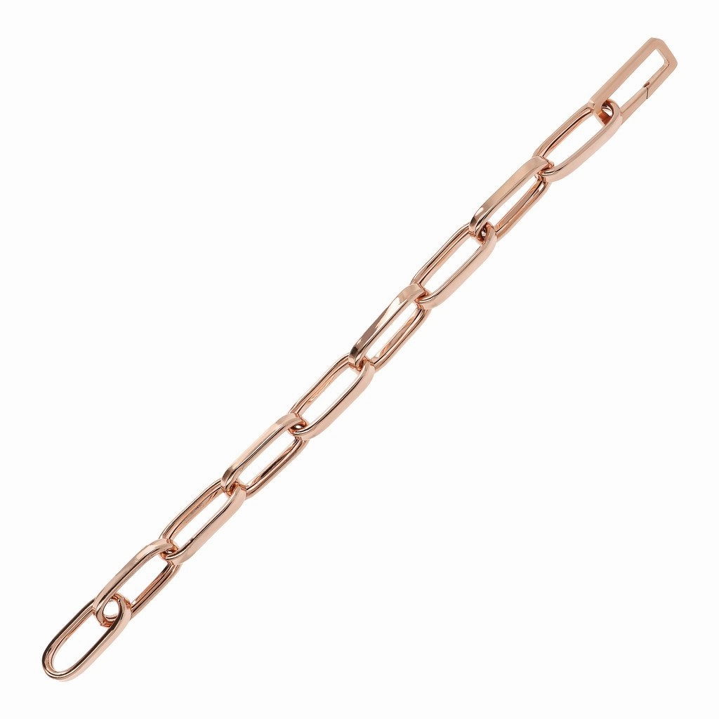 Bronzallure Elongated Link Bracelet