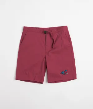 by Parra Anxious Dog Shorts - Wine Parra Clothing