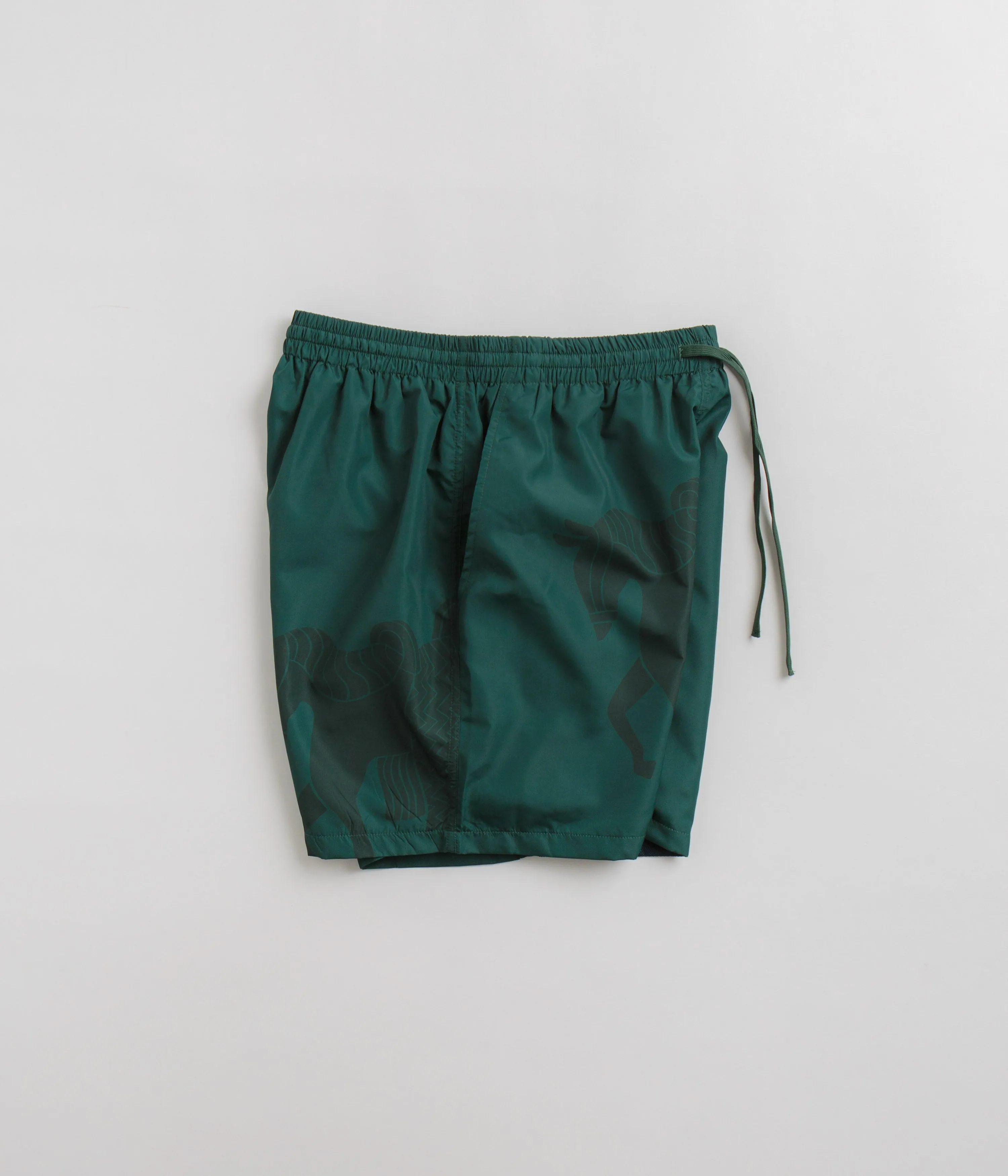 by Parra Short Horse Shorts - Pine Green Parra Clothing