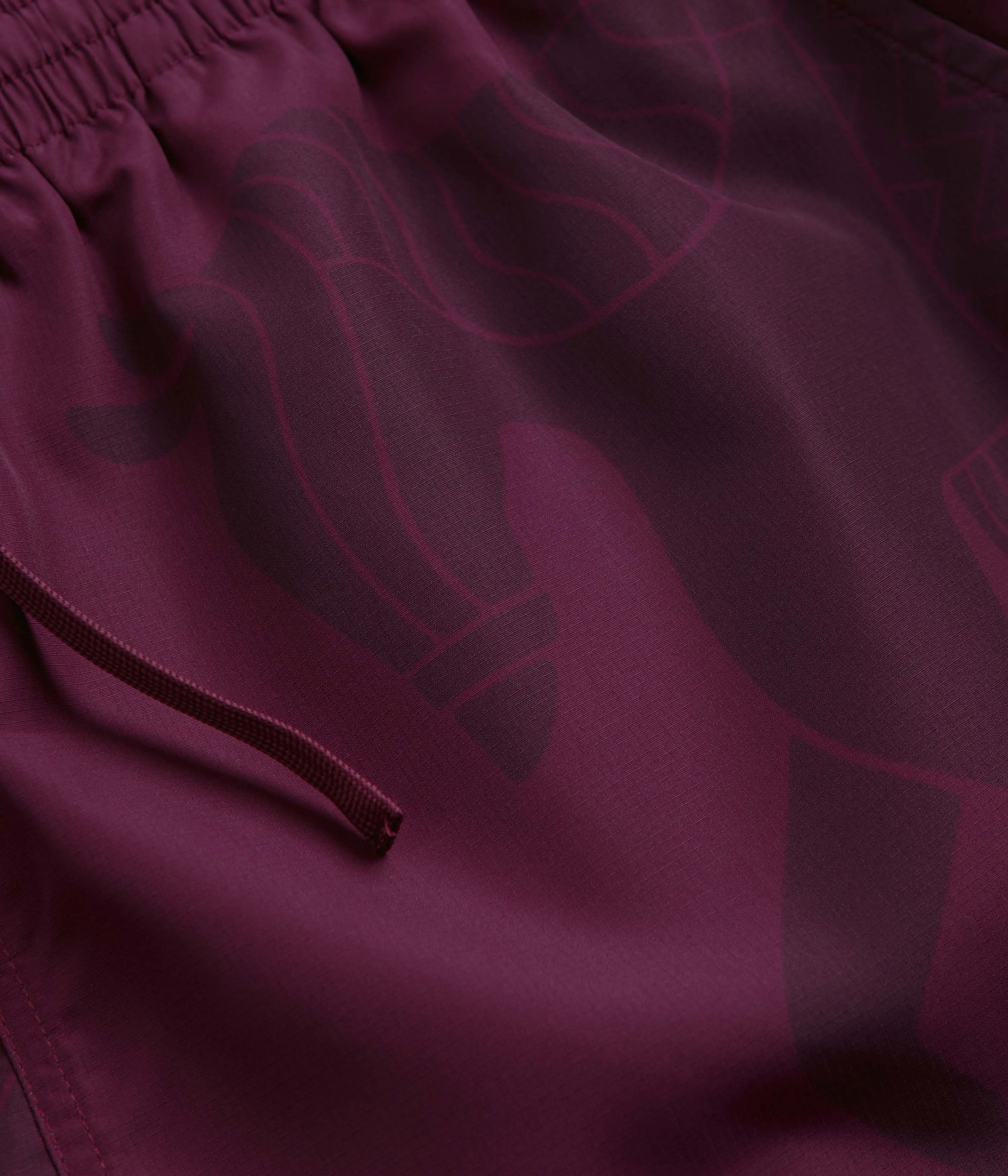 by Parra Short Horse Shorts - Tyrian Purple Parra Clothing