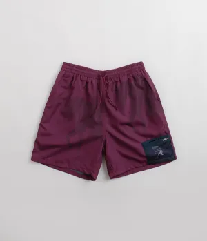 by Parra Short Horse Shorts - Tyrian Purple Parra Clothing