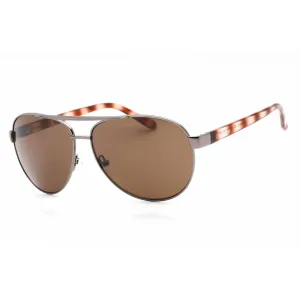 Calvin Klein Retail Women's Sunglasses - Gunmetal Frame Brown Lens | CK19321S 008 Calvin Klein Sunglasses