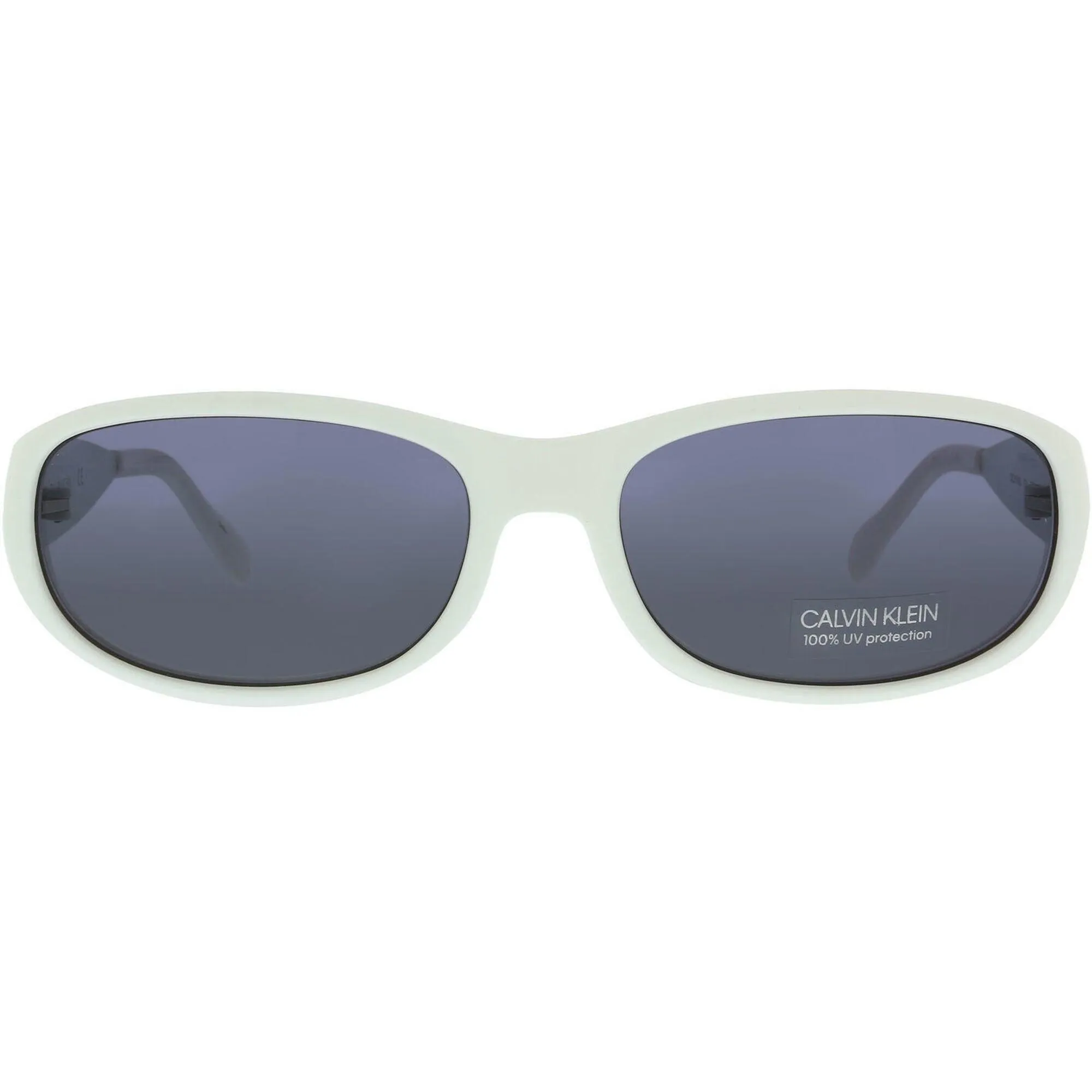 Calvin Klein Unisex Sunglasses - Chalk Rectangular Frame | CALVIN KLEIN CK21516S 104 Calvin Klein Sunglasses