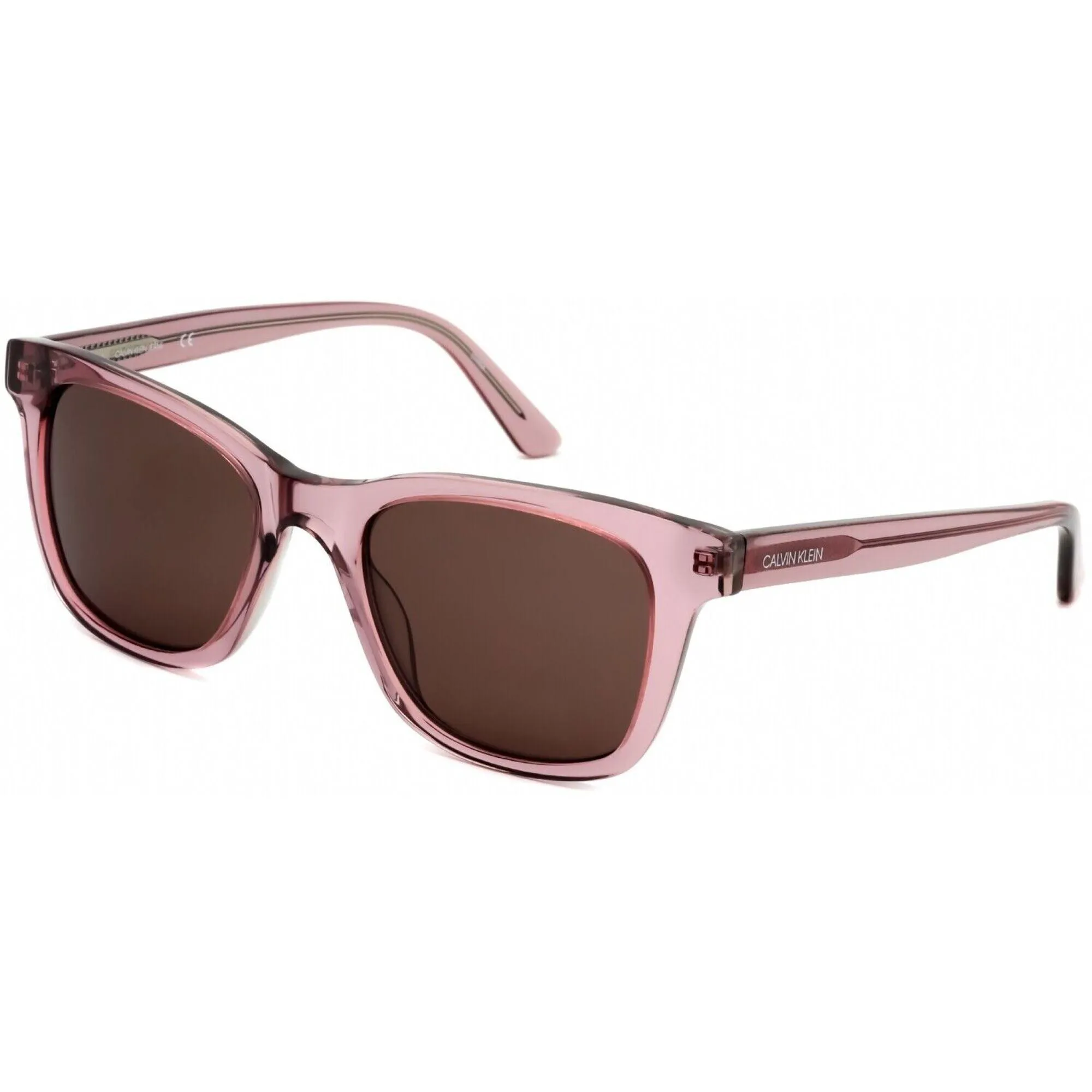 Calvin Klein Unisex Sunglasses - Crystal Mauve/Rose Square | CALVIN KLEIN CK20501S 535 Calvin Klein Sunglasses
