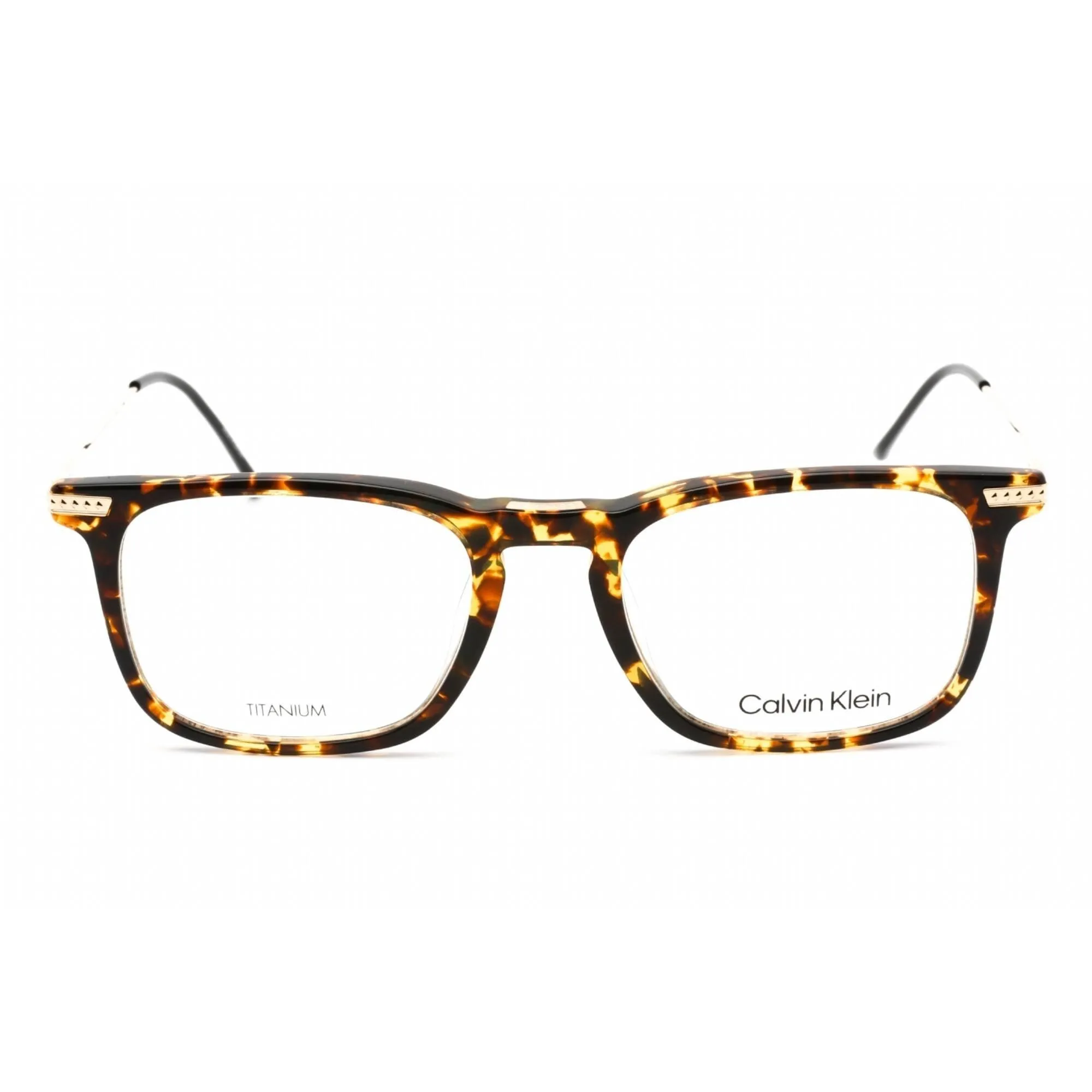 Calvin Klein Women's Eyeglasses - Rectangular Vintage Havana Plastic | CK22526T 237 Calvin Klein Eyeglasses