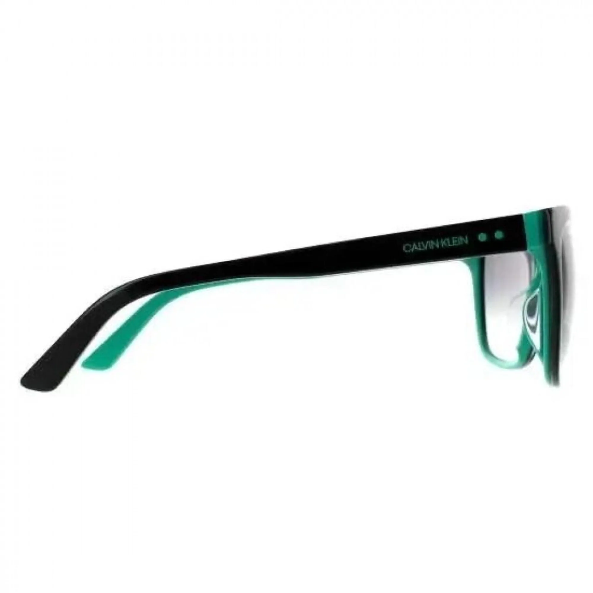 Calvin Klein Women's Sunglasses - Black/Teal Square Frame | CALVIN KLEIN CK19503S 12 Calvin Klein Sunglasses