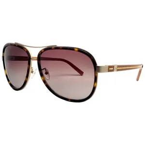 Calvin Klein Women's Sunglasses - Full Rim Gold/Havana | CALVIN KLEIN CK1191SA 004 Calvin Klein Sunglasses