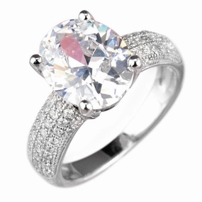 Caravella Rhodium Ring