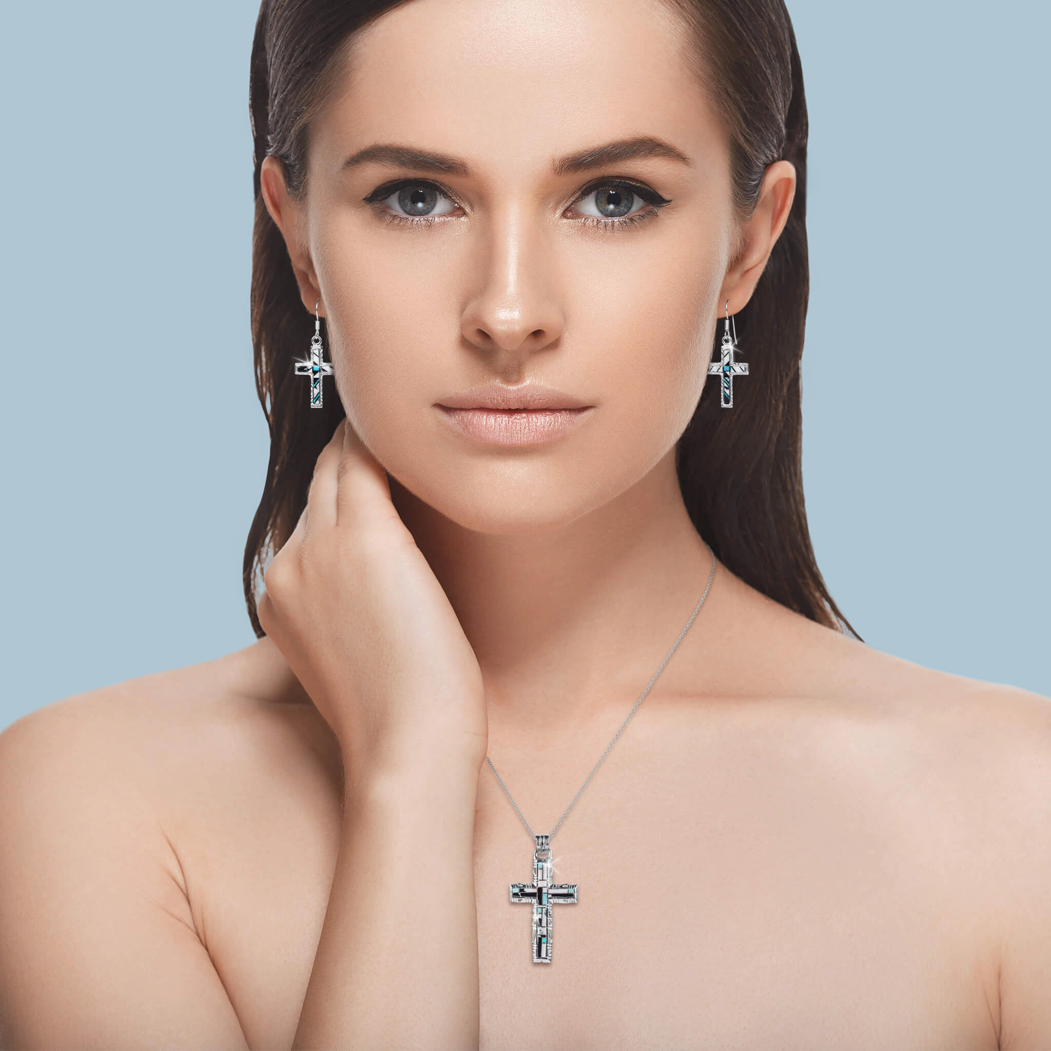 Celestial Cross Pendant