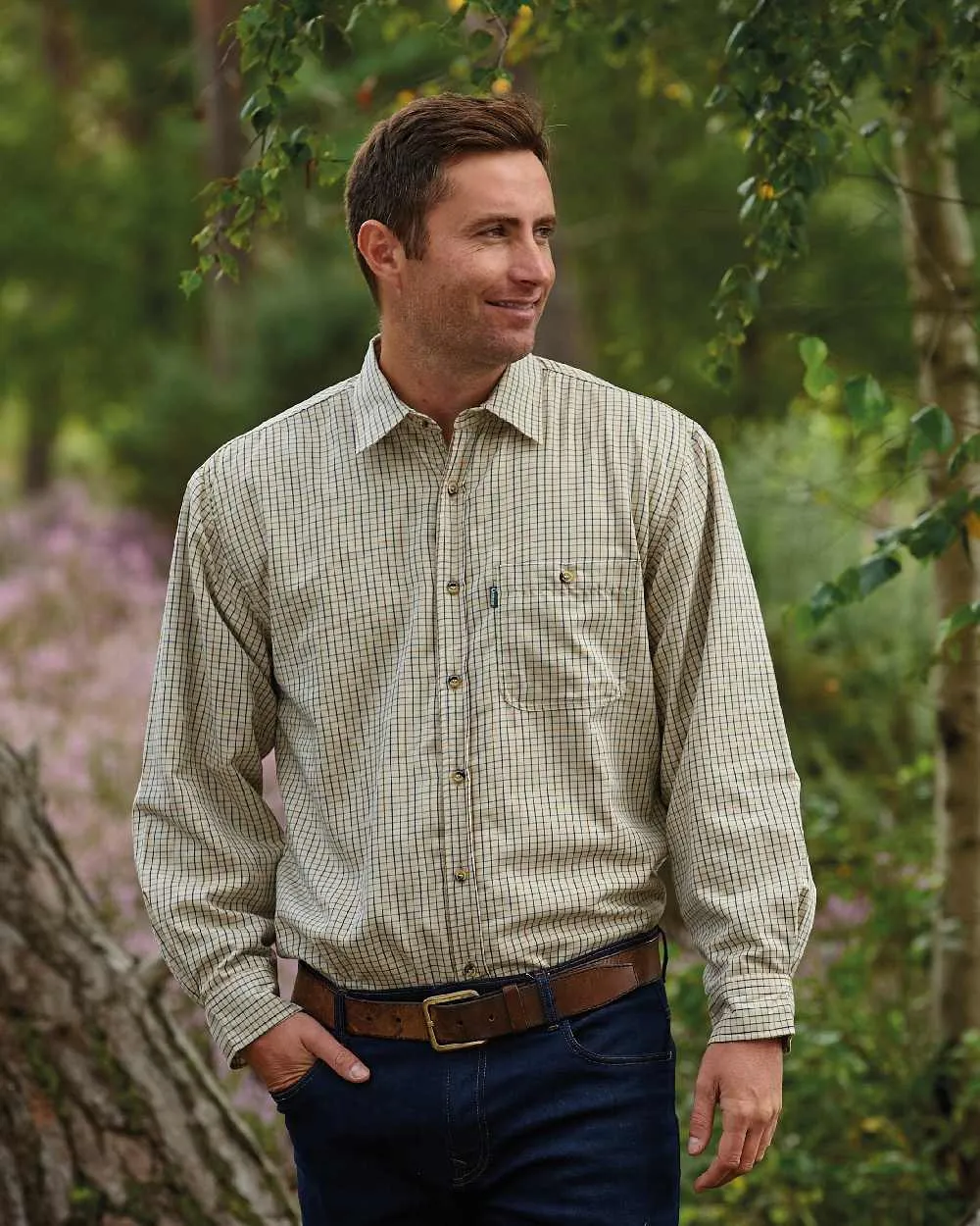 Champion Cartmel Micro Fleece Lined Tattersall Shirt Champion