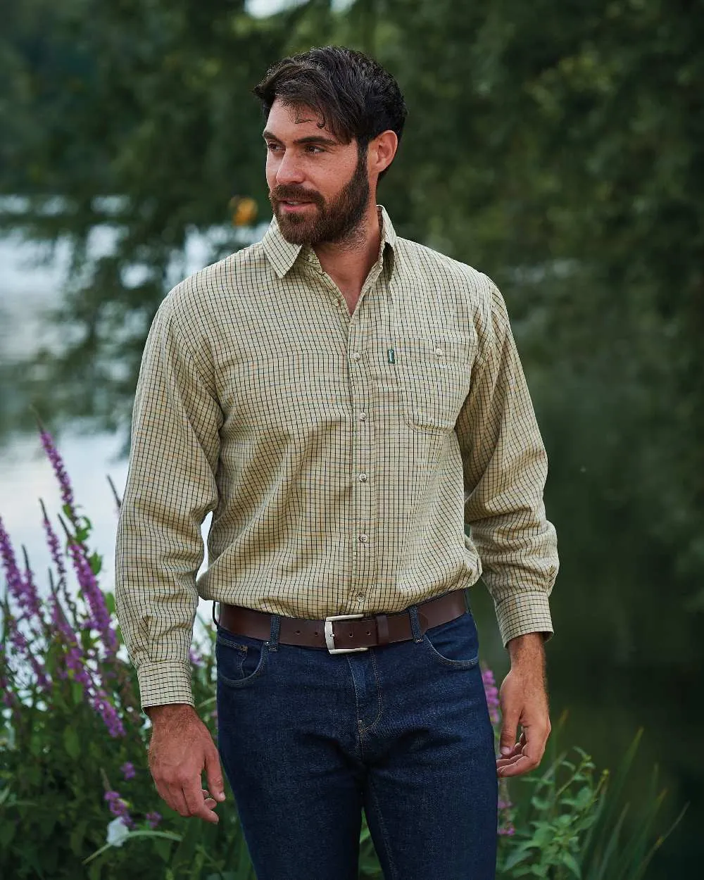 Champion Cartmel Micro Fleece Lined Tattersall Shirt Champion