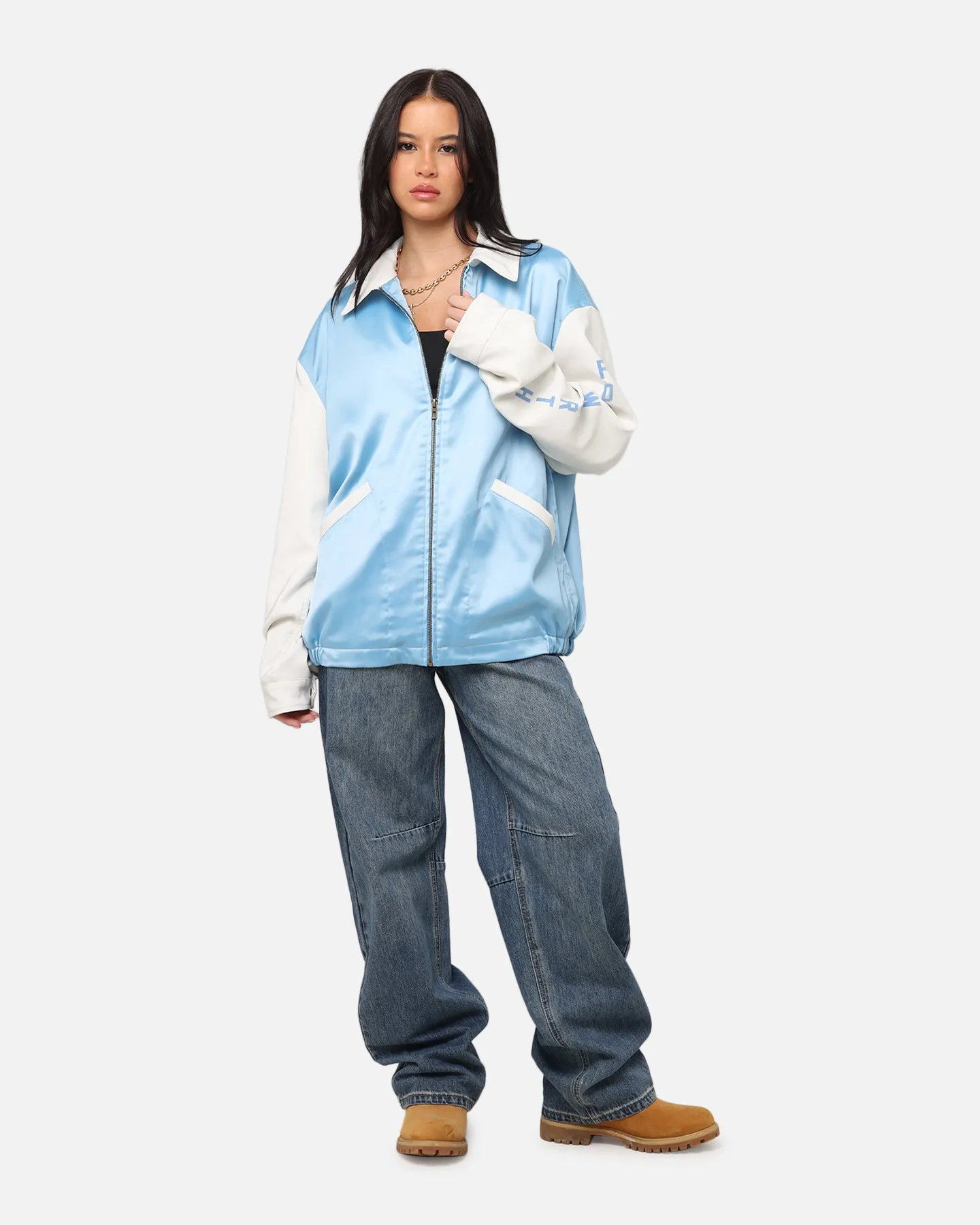 Champion Clothing Champion 50's Team Captain Jacket Pale Blue