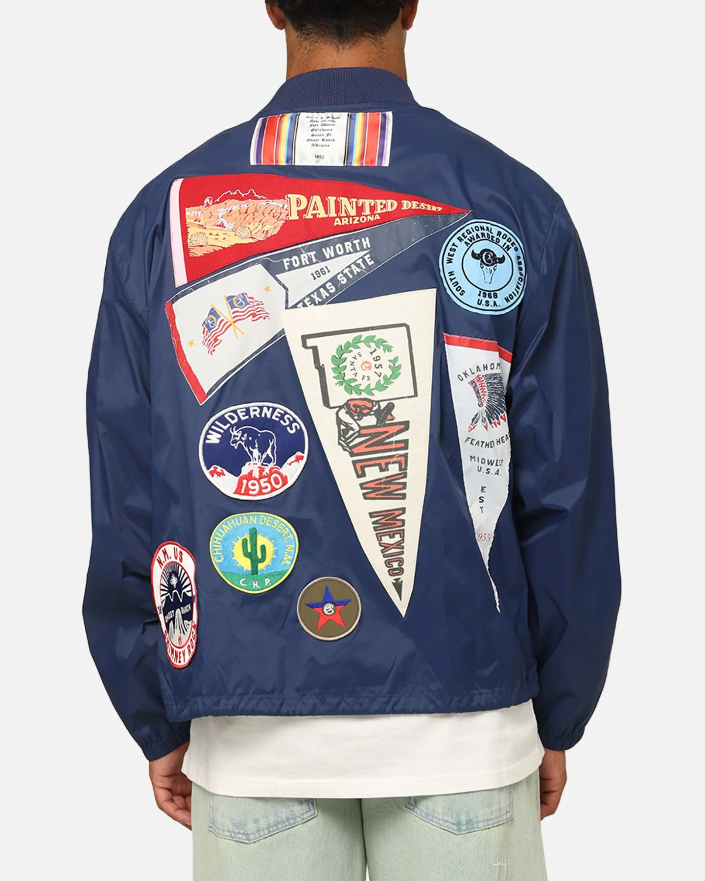 Champion Clothing Champion 60's Souvenir Jacket Athetlic Navy Cream