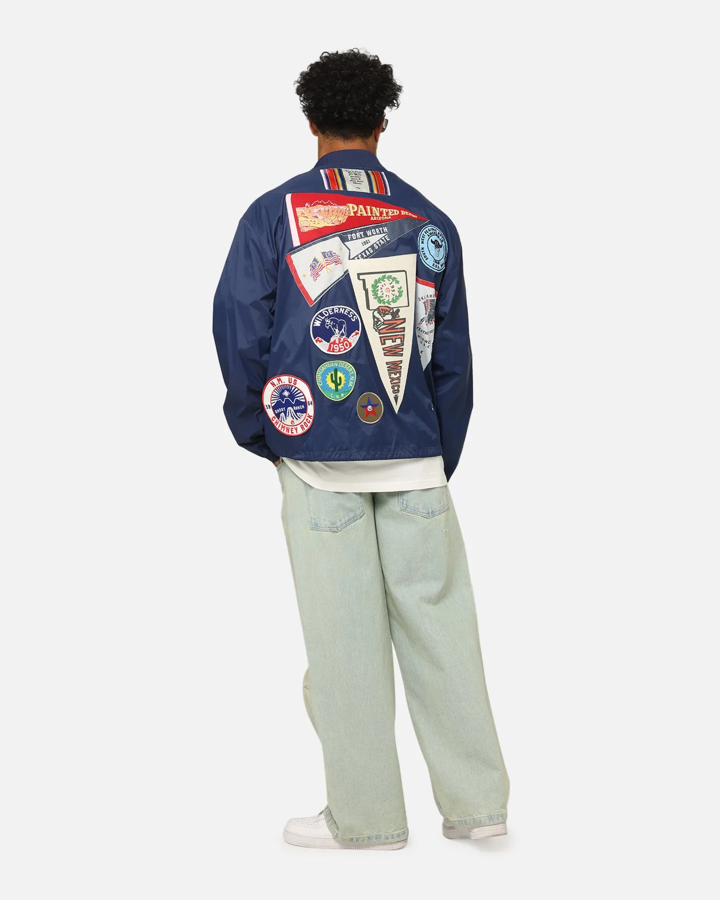 Champion Clothing Champion 60's Souvenir Jacket Athetlic Navy Cream