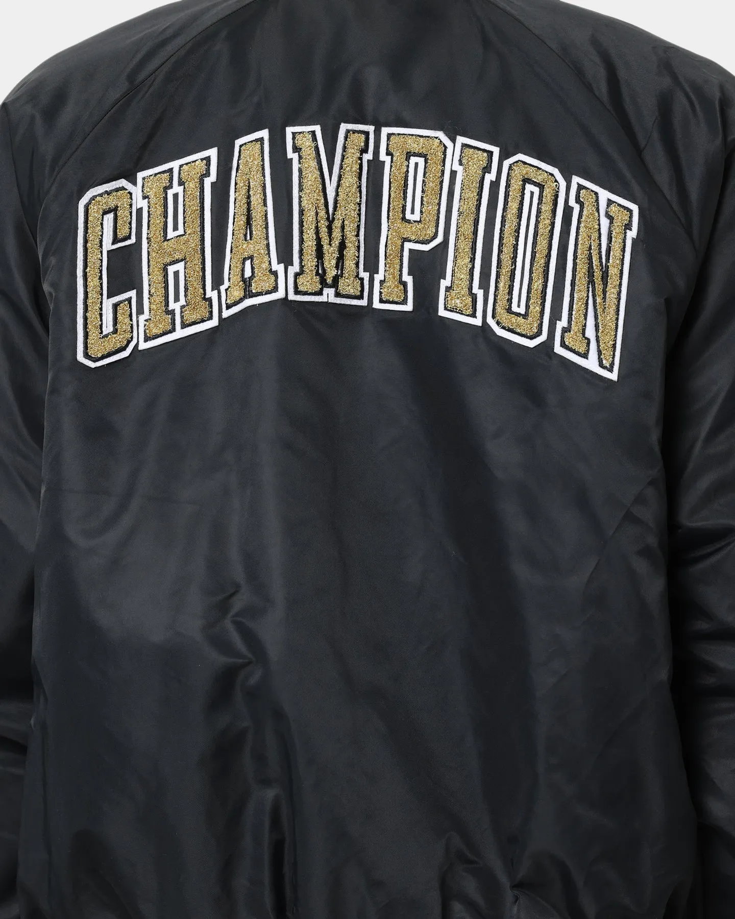 Champion Clothing Champion LFS Letterman Jacket Black/Gold
