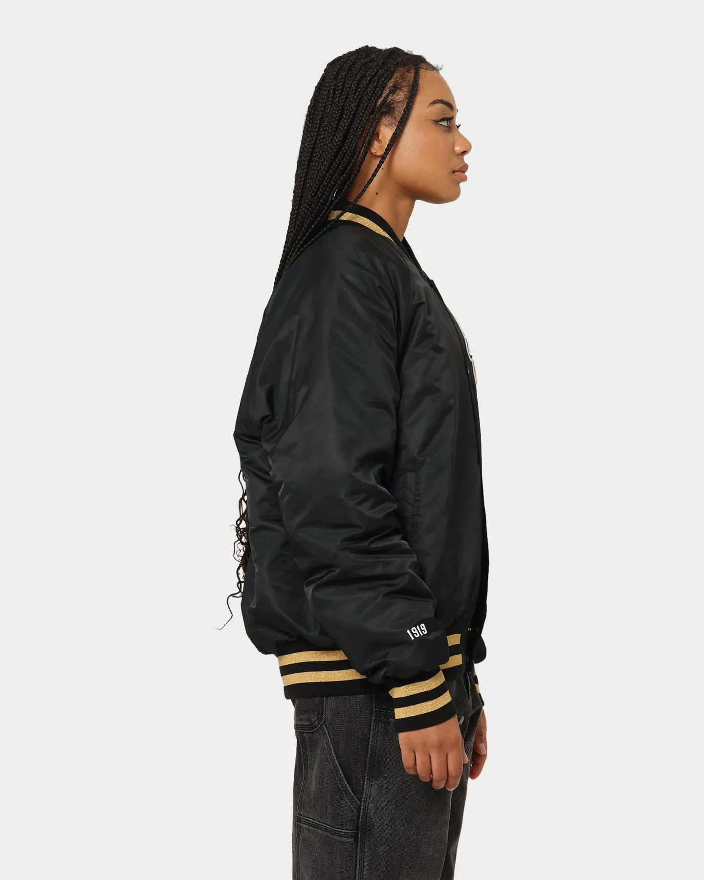 Champion Clothing Champion LFS Letterman Jacket Black/Gold