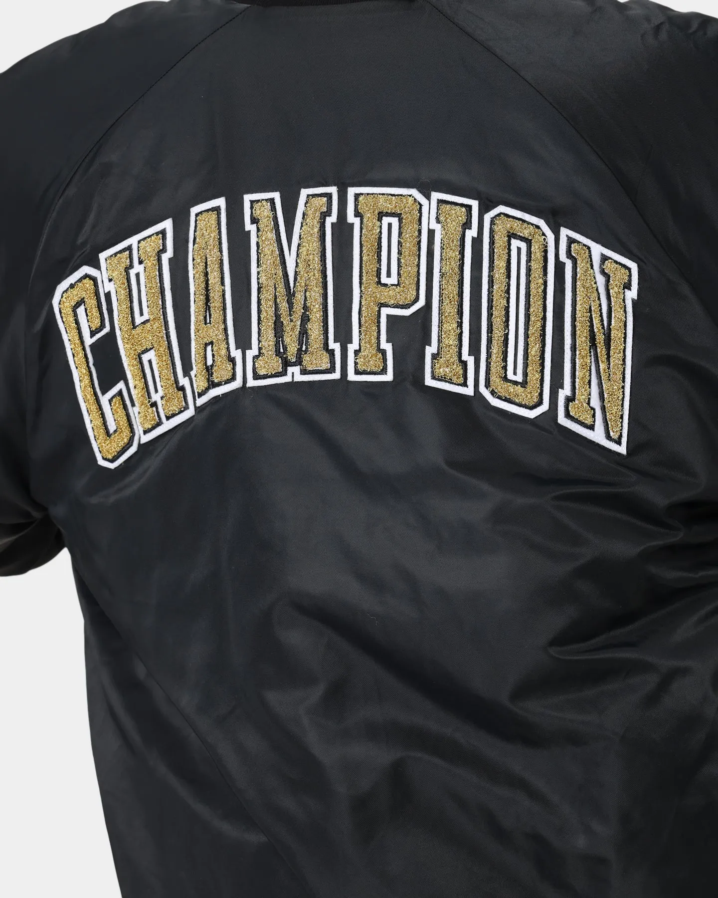 Champion Clothing Champion LFS Letterman Jacket Black/Gold