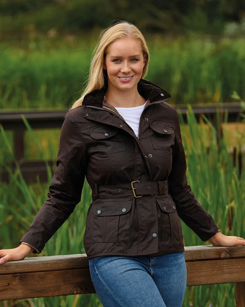 Champion Ellon Ladies Wax Cotton Jacket Champion