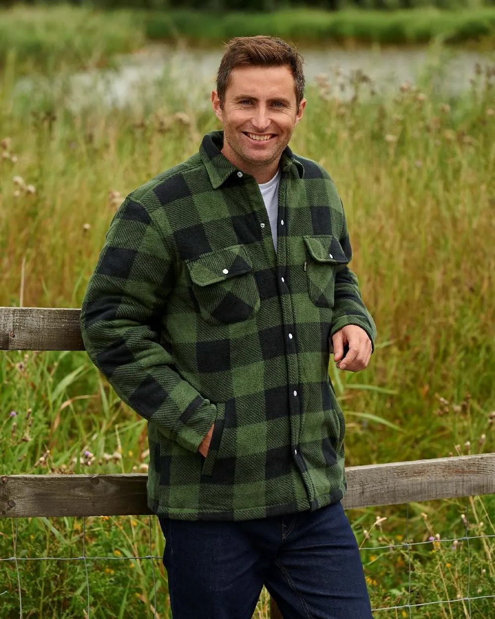 Champion Kinross Padded Fleece Lumberjack Shirt Champion