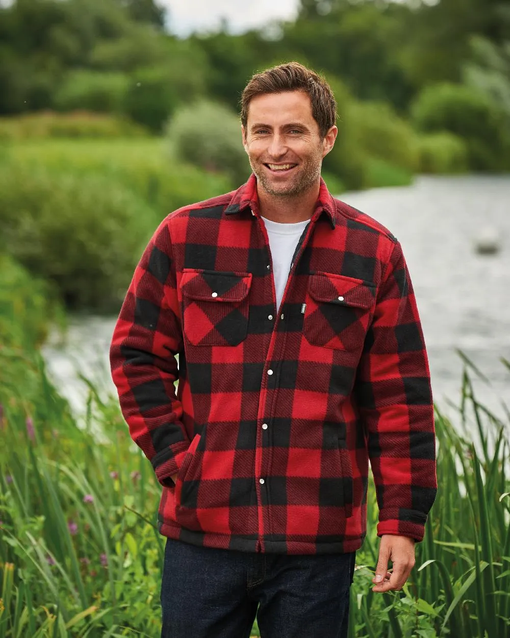 Champion Kinross Padded Fleece Lumberjack Shirt Champion