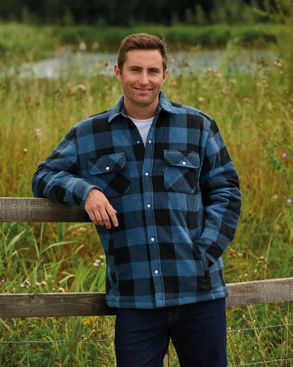 Champion Kinross Padded Fleece Lumberjack Shirt Champion