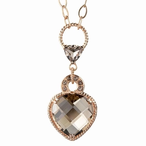 Chestnut Quartz Pendant
