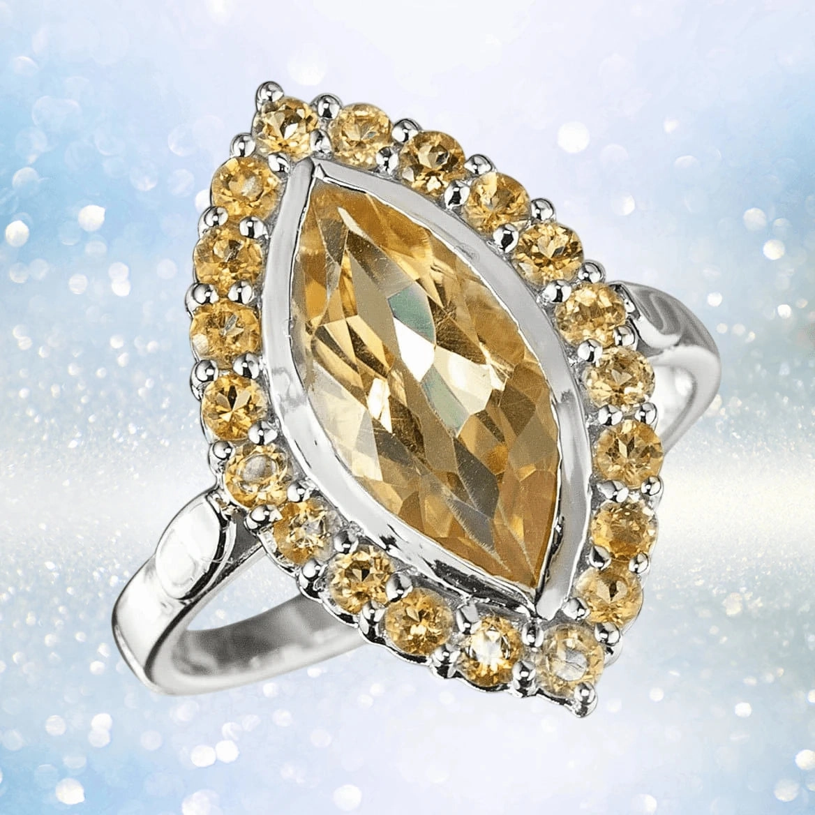 Citrine Solaris Ring