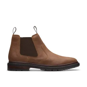 Clarks Burchill Up in Brown Suede