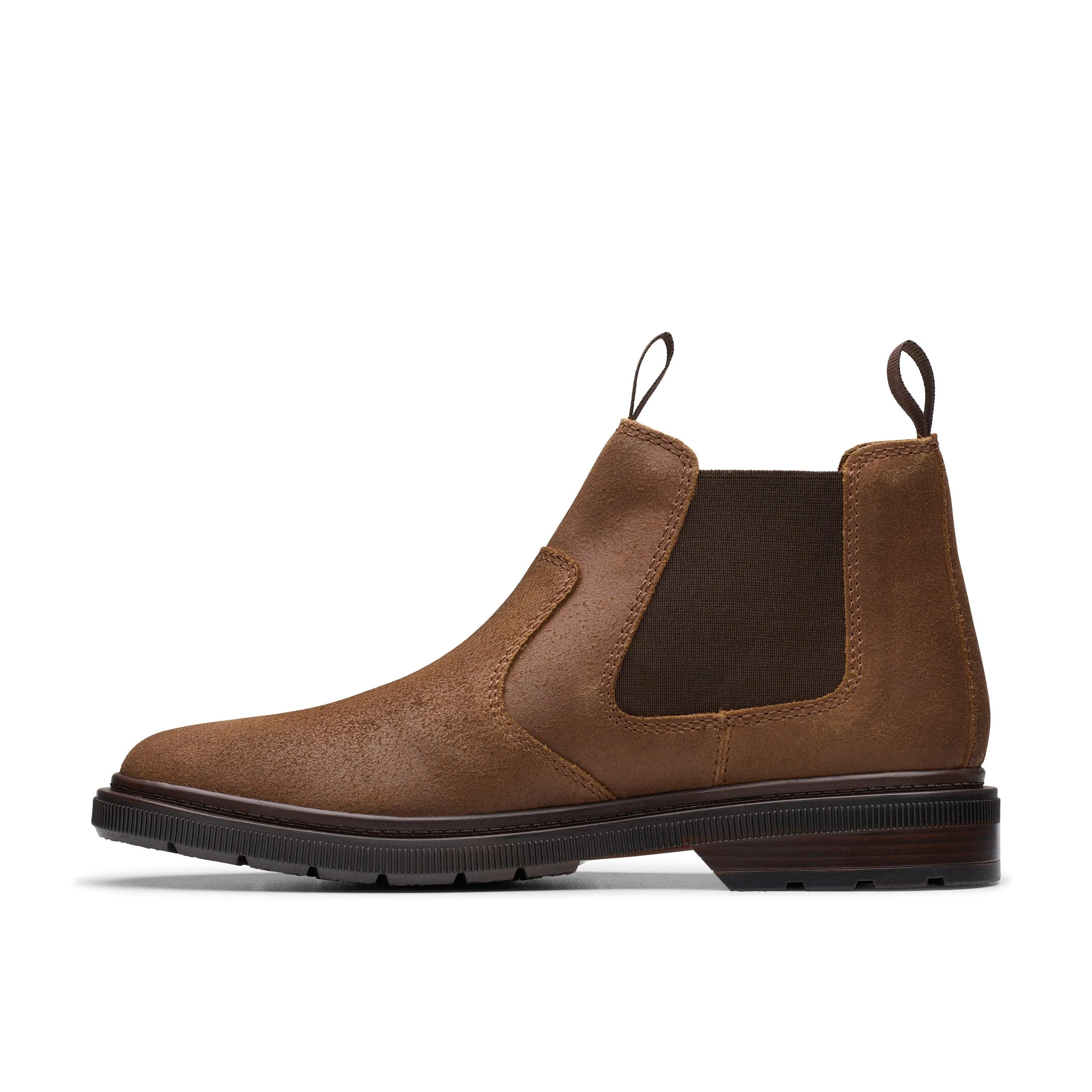 Clarks Burchill Up in Brown Suede