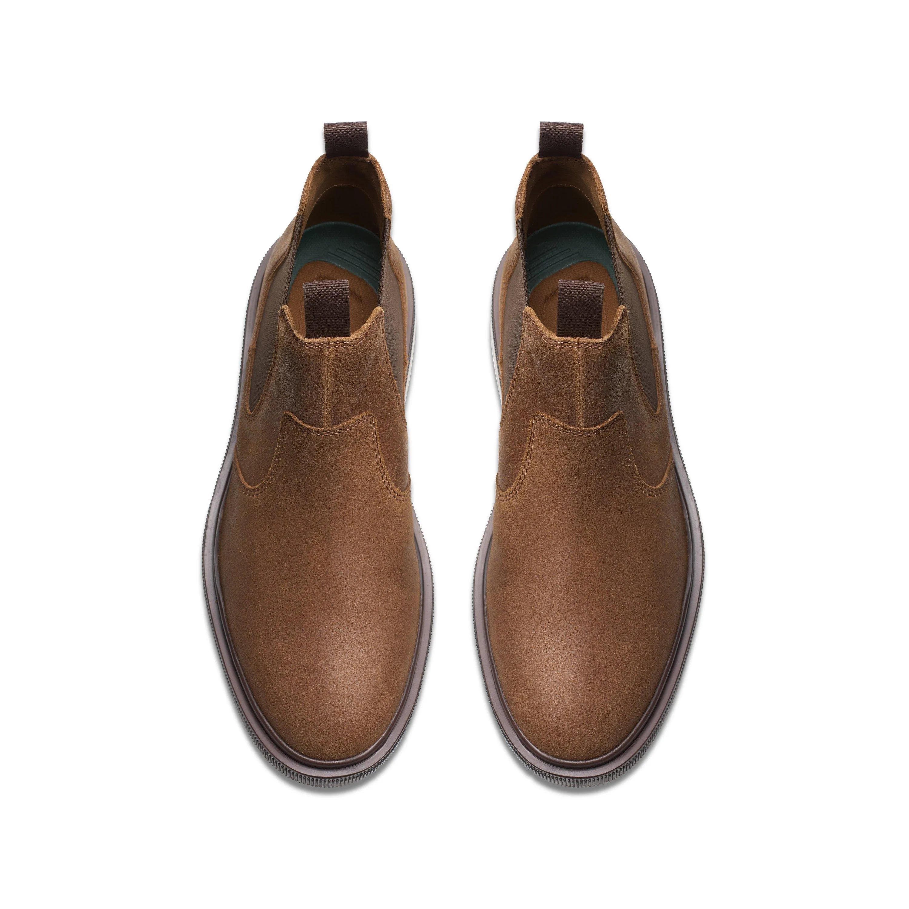 Clarks Burchill Up in Brown Suede