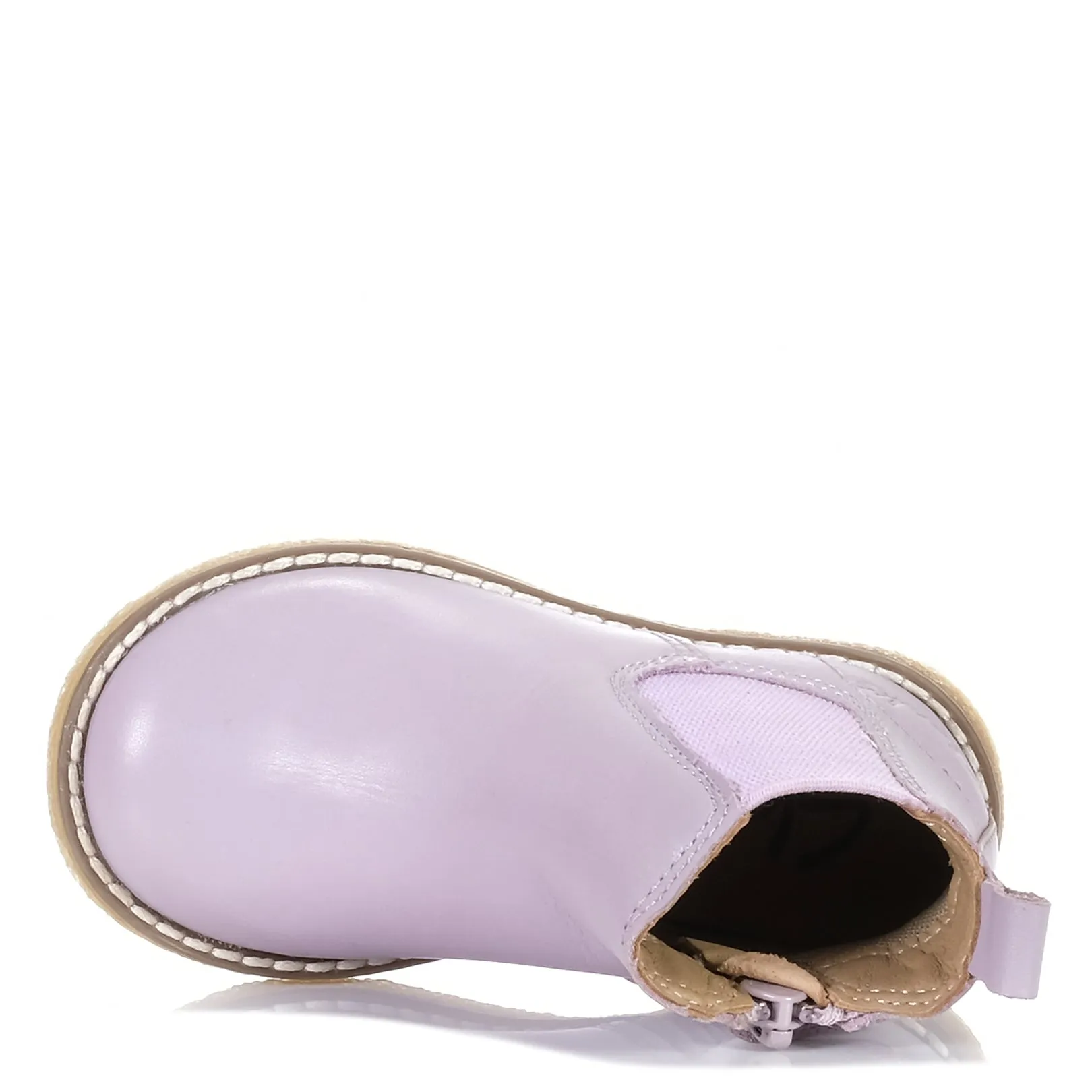 Clarks Chelsea II Jnr Lilac Shoes_Clarks