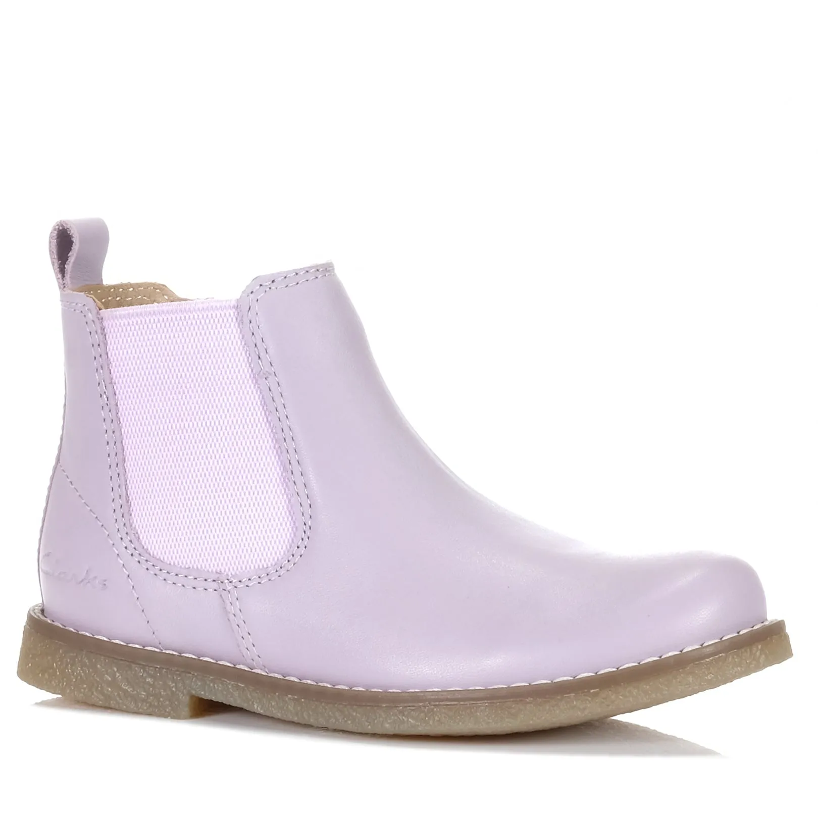 Clarks Chelsea II Lilac Shoes_Clarks