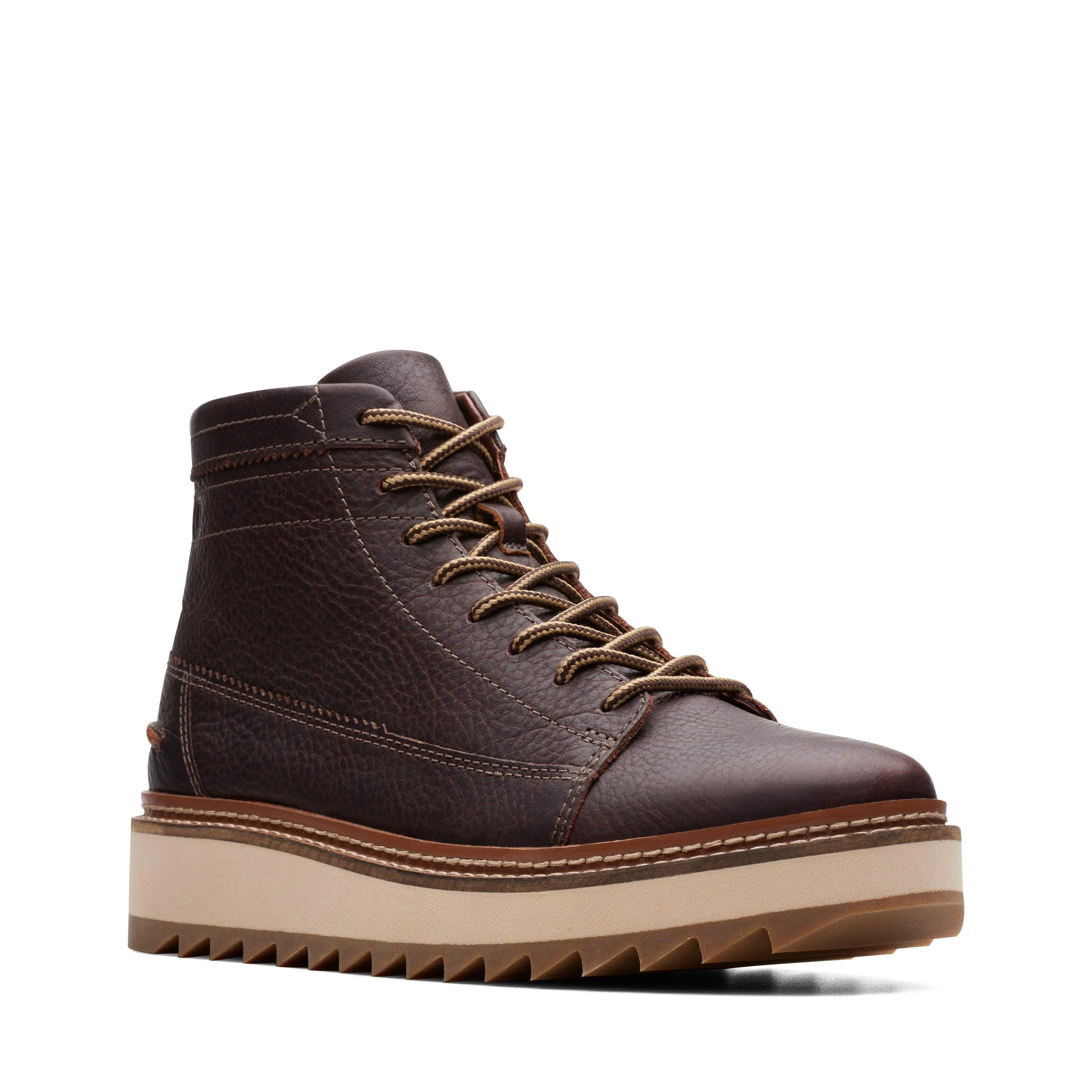 Clarks Clarkhill Hi in Brown Leather
