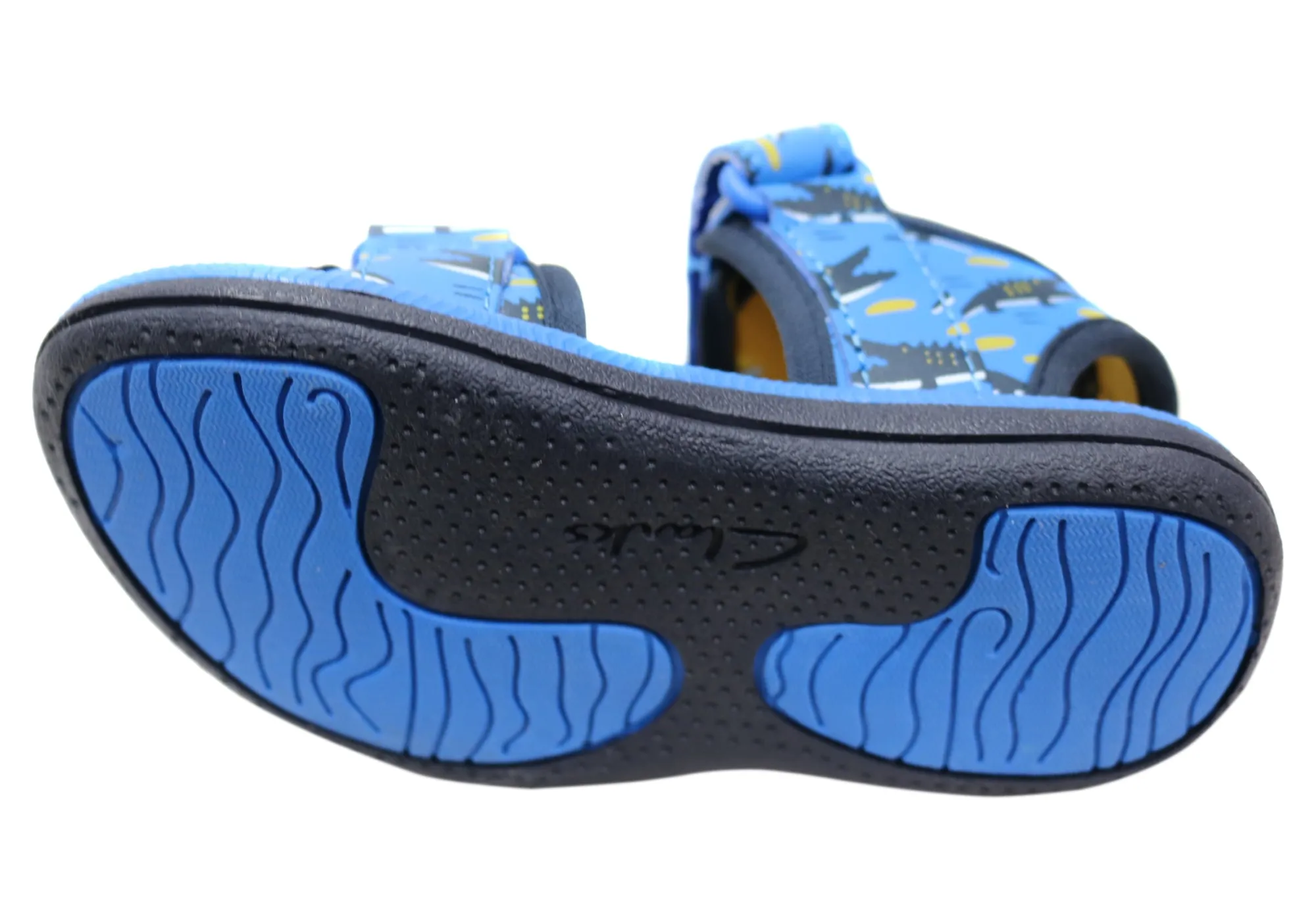 Clarks Fisher Kids Comfortable Adjustable Sandals Clarks Shoes
