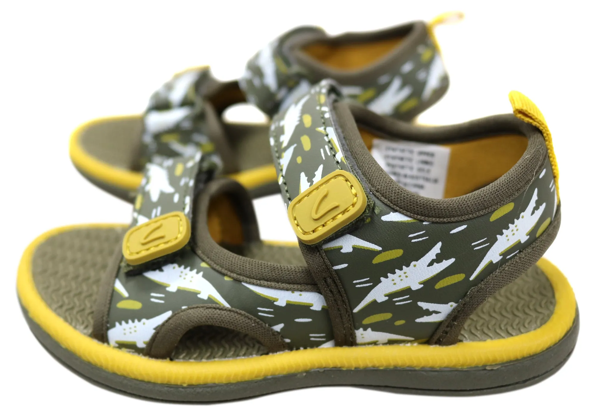 Clarks Fisher Kids Comfortable Adjustable Sandals Clarks Shoes