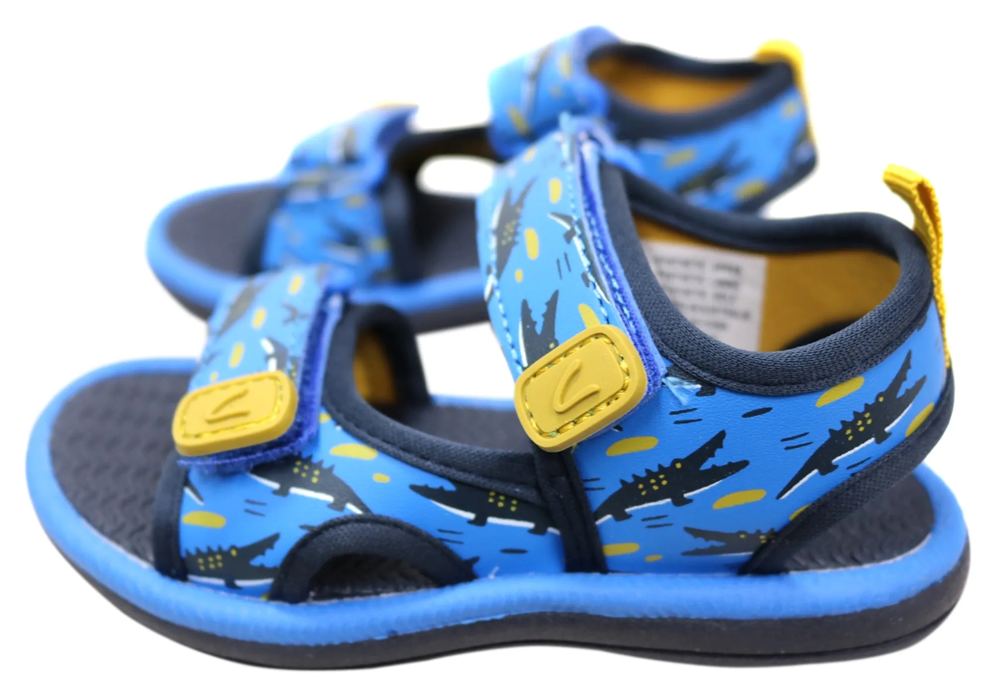 Clarks Fisher Kids Comfortable Adjustable Sandals Clarks Shoes