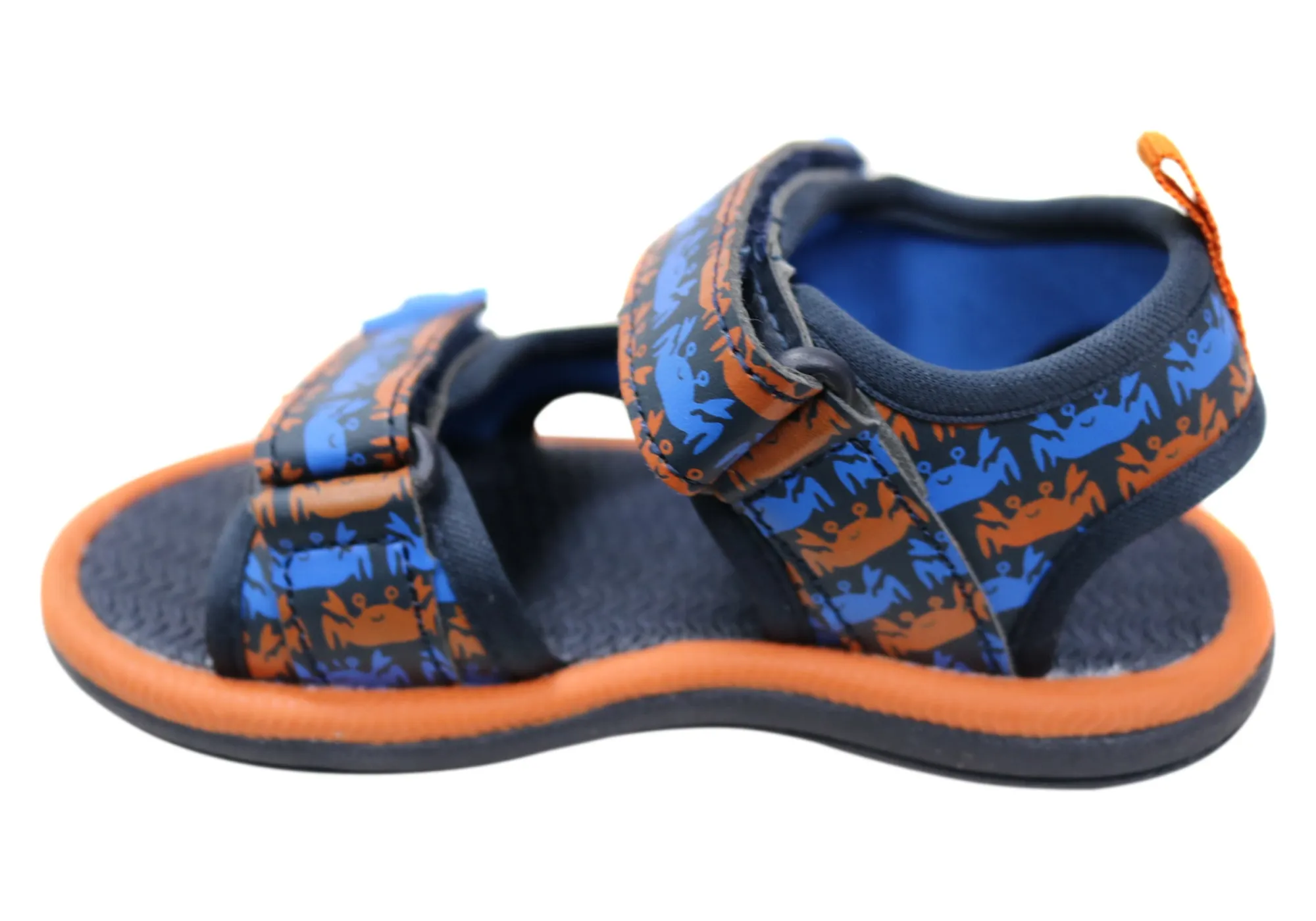 Clarks Fisher Kids Comfortable Adjustable Sandals Clarks Shoes