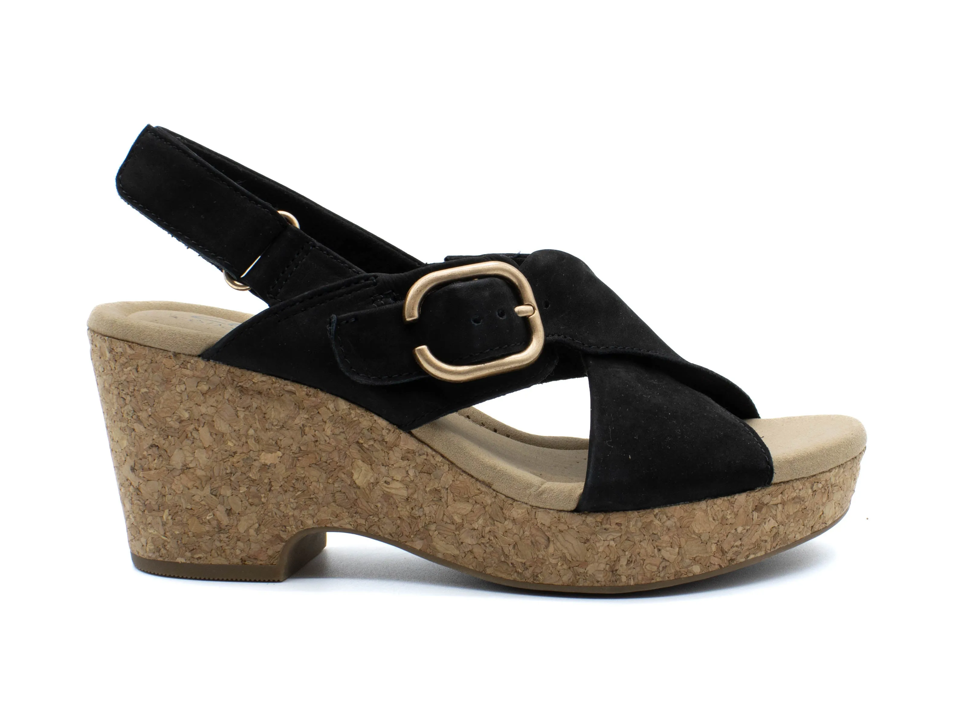 CLARKS GISELLE DOVE WEDGES Clarks Shoes