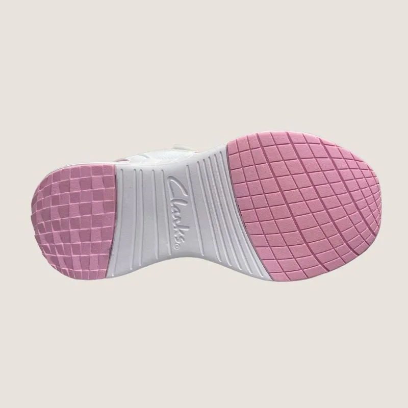 Clarks Horizon Kids Adjustable Runner Shoes_Clarks