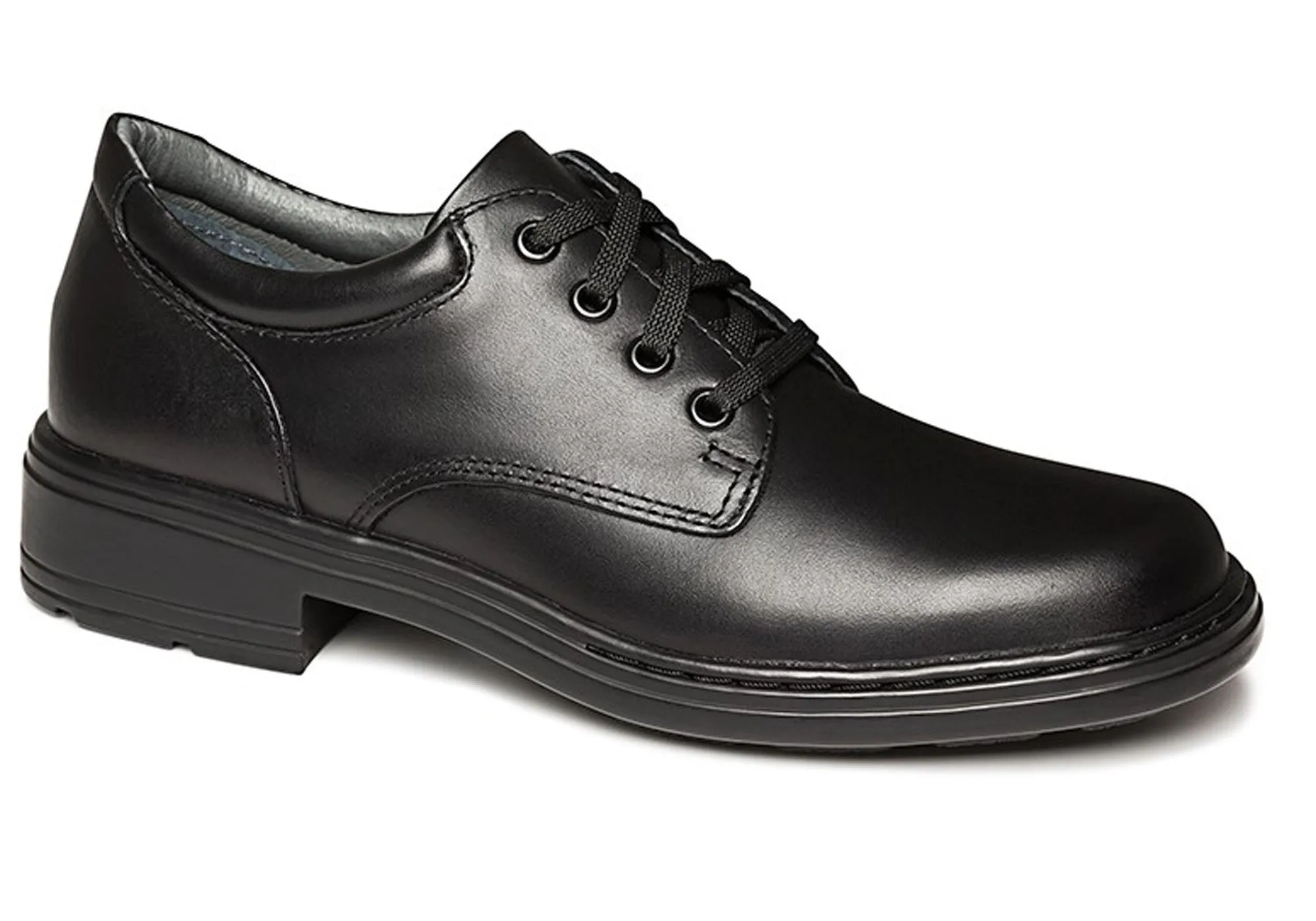 Clarks Infinity Senior Black Leather School Shoes Clarks Shoes